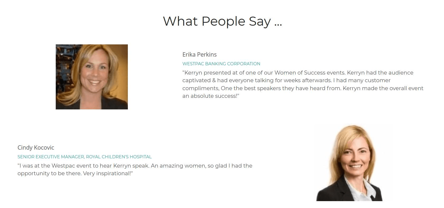 圖片取自Strikingly用戶網站 圖片取自Strikingly用戶網站